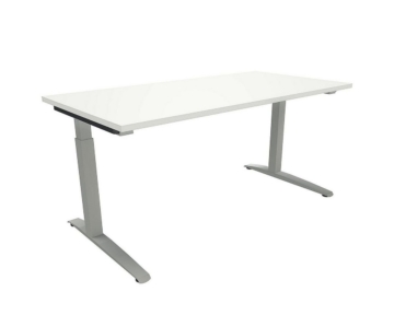 FMBUEROMOEBEL Manuell höhenverstellbarer Schreibtisch 160 cm C-Fu... »Sidney«